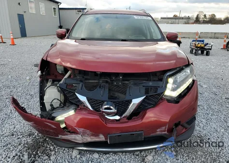 2016 Nissan Rogue S z USA, uszkodzony, nr VIN KNMAT2MVXGP628145